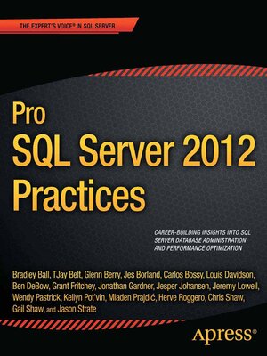 cover image of Pro SQL Server 2012 Practices